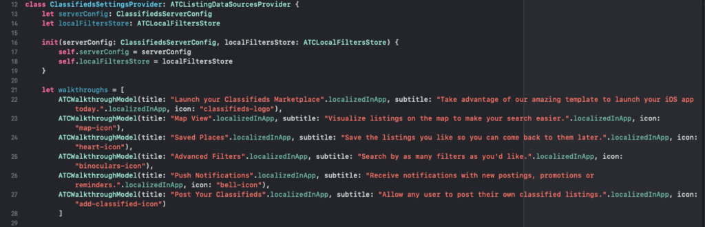 Customizing Walkthrough Flow