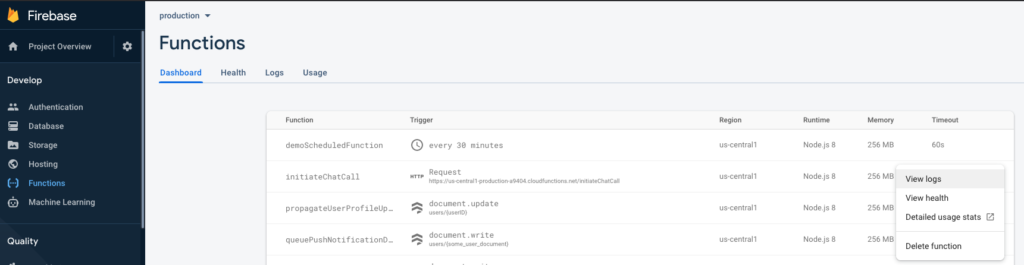 Video Chat setup configuration