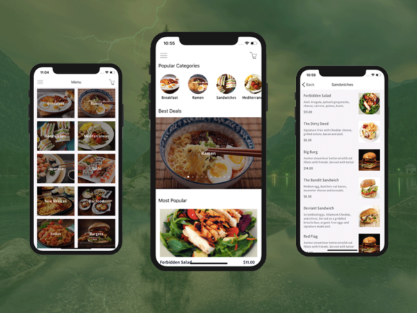 food order restaurant app template