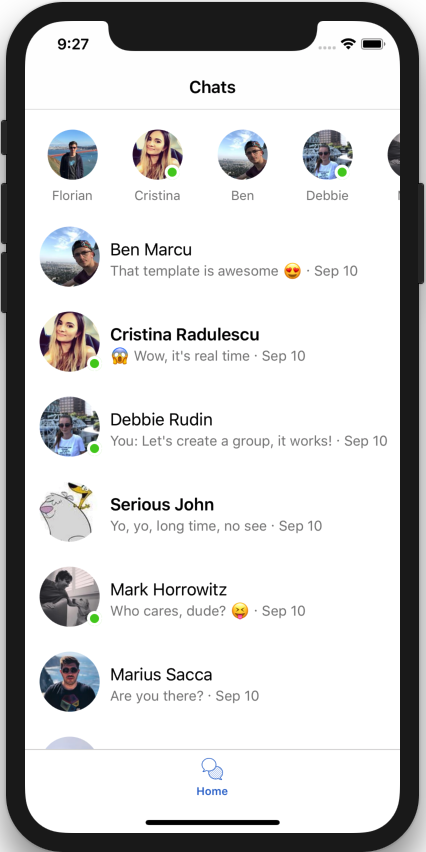 Real-time Swift iOS Chat with Firebase - iOS App Templates