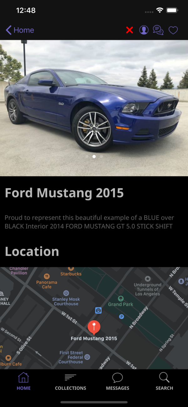 Car Dealership App Template in Swift for iOS Mobile App Templates